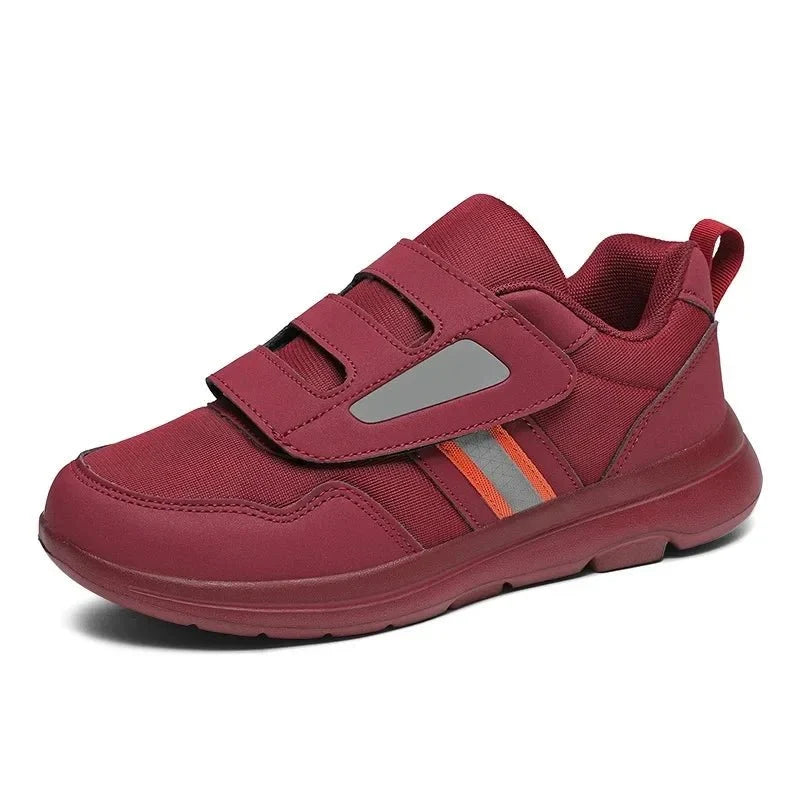 Women's Shoes Roomy Fit Breathable Fabric Flat Supportive Heel