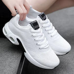 Women’s Sneakers Breathable Knit Slip-On Air-Cushioned Sole Non-Slip Grip