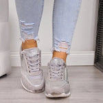 Women's Sneakers Cushioned Arch Support Breathable Non-Slip Sole