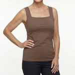 Women's Support Top Built-In Support Soft Breathable Fabric