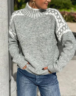 Women's Sweater Thick Waffle Knit Brushed Interior Warmth