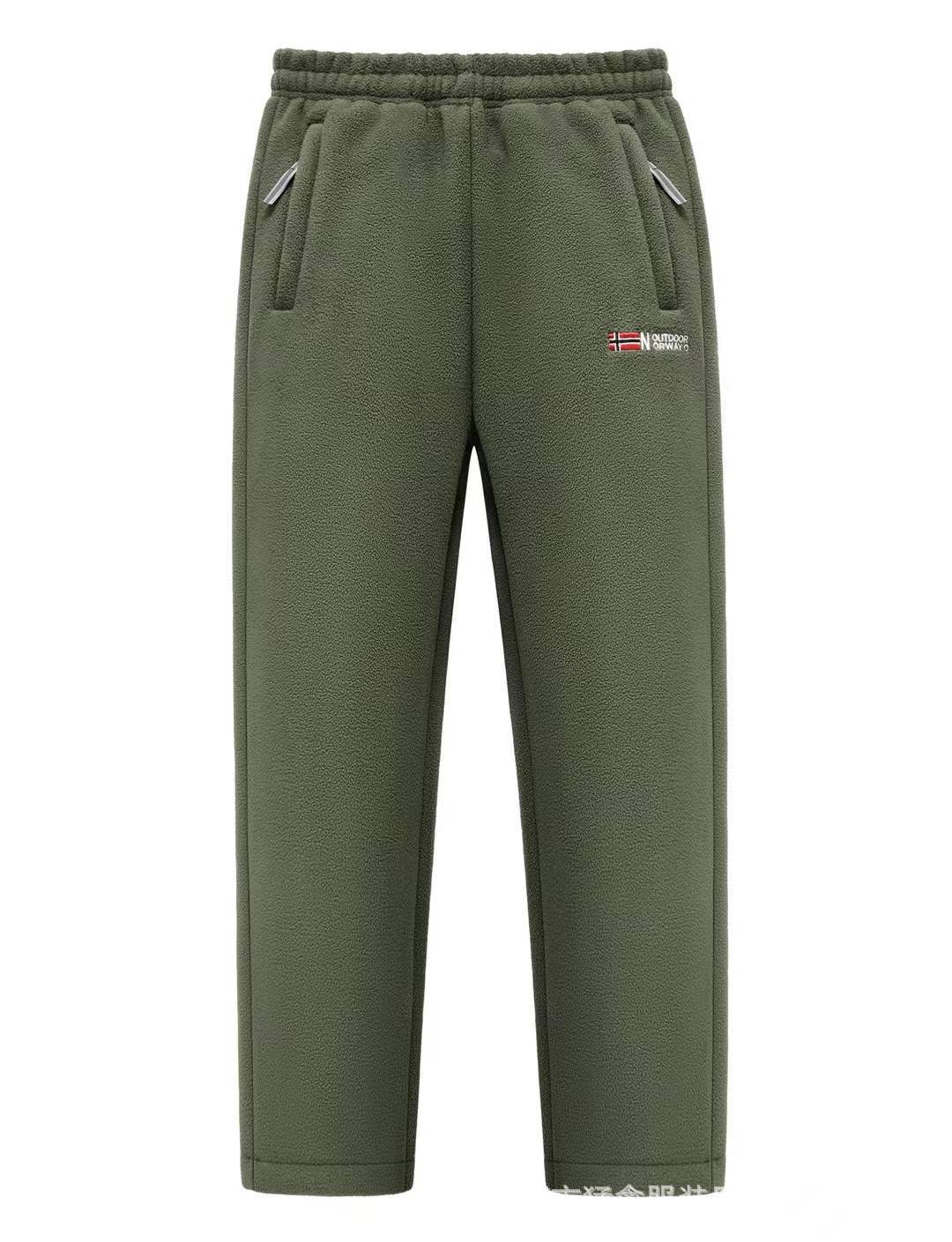 Women's Thermal Pants Fleece-Lined Zip Pockets