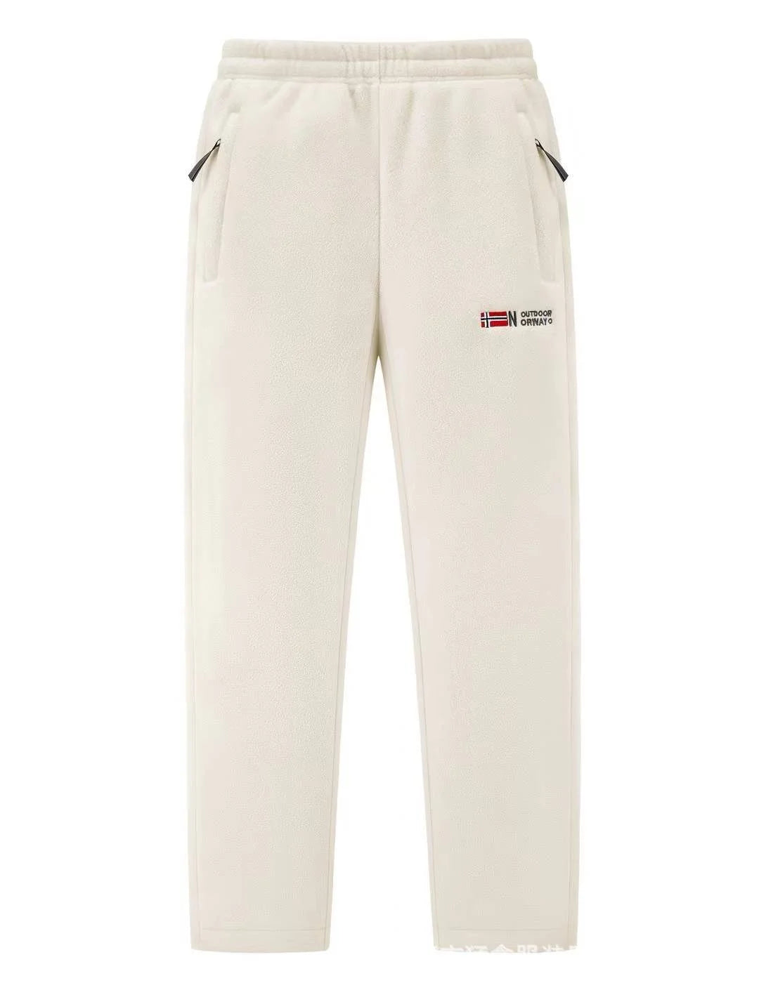 Women's Thermal Pants Fleece-Lined Zip Pockets