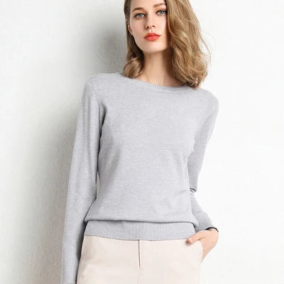 Women's Turtleneck Sweater Slim Fit Soft Breathable Comfort