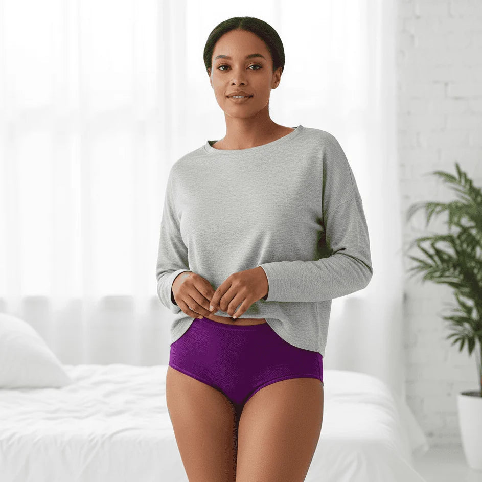 Women's Underwear Moisture-Wicking Breathable Set of 4
