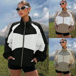 Women's Windbreaker Lightweight Water-Repellent Wind-Resistant