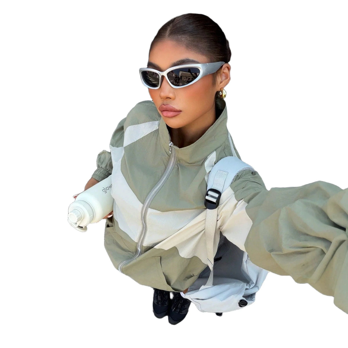 Women's Windbreaker Lightweight Water-Repellent Wind-Resistant