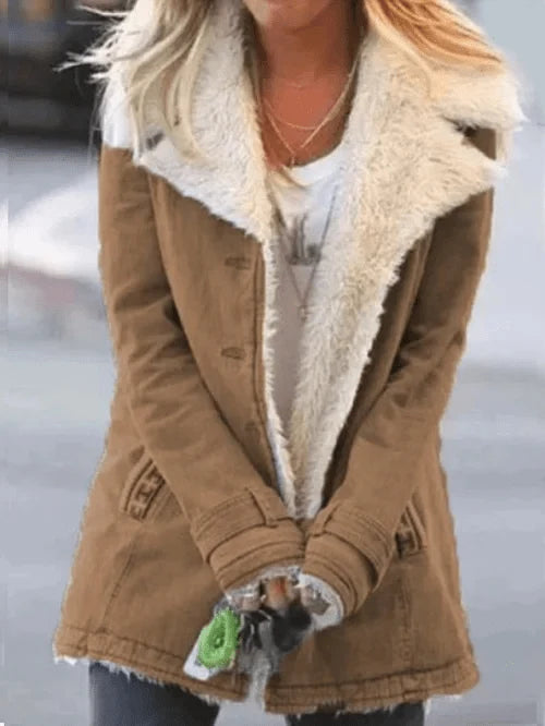 Women's Winter Jacket Soft Lined Elegant Cut