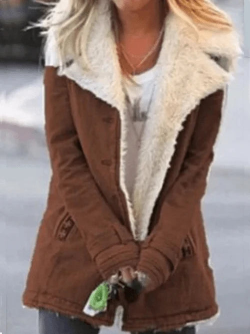 Women's Winter Jacket Soft Lined Elegant Cut