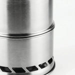 Wood Burning Stove Stainless Steel Double-Wall Combustion Nesting Design