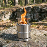 Wood Burning Stove Stainless Steel Double-Wall Combustion Nesting Design