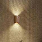 Wooden Lamp Motion Sensor Rechargeable Cordless LED Light