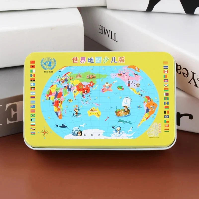 Wooden Puzzle 60 Pieces Animal & Vehicle Designs