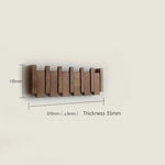Wooden Wall Hook Foldable Space-Saving Design