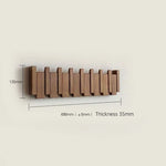 Wooden Wall Hook Foldable Space-Saving Design