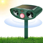 Woodpecker Repellent Ultrasonic Motion-Activated Solar-Powered 33 Ft Range