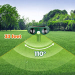 Woodpecker Repellent Ultrasonic Motion-Activated Solar-Powered 33 Ft Range