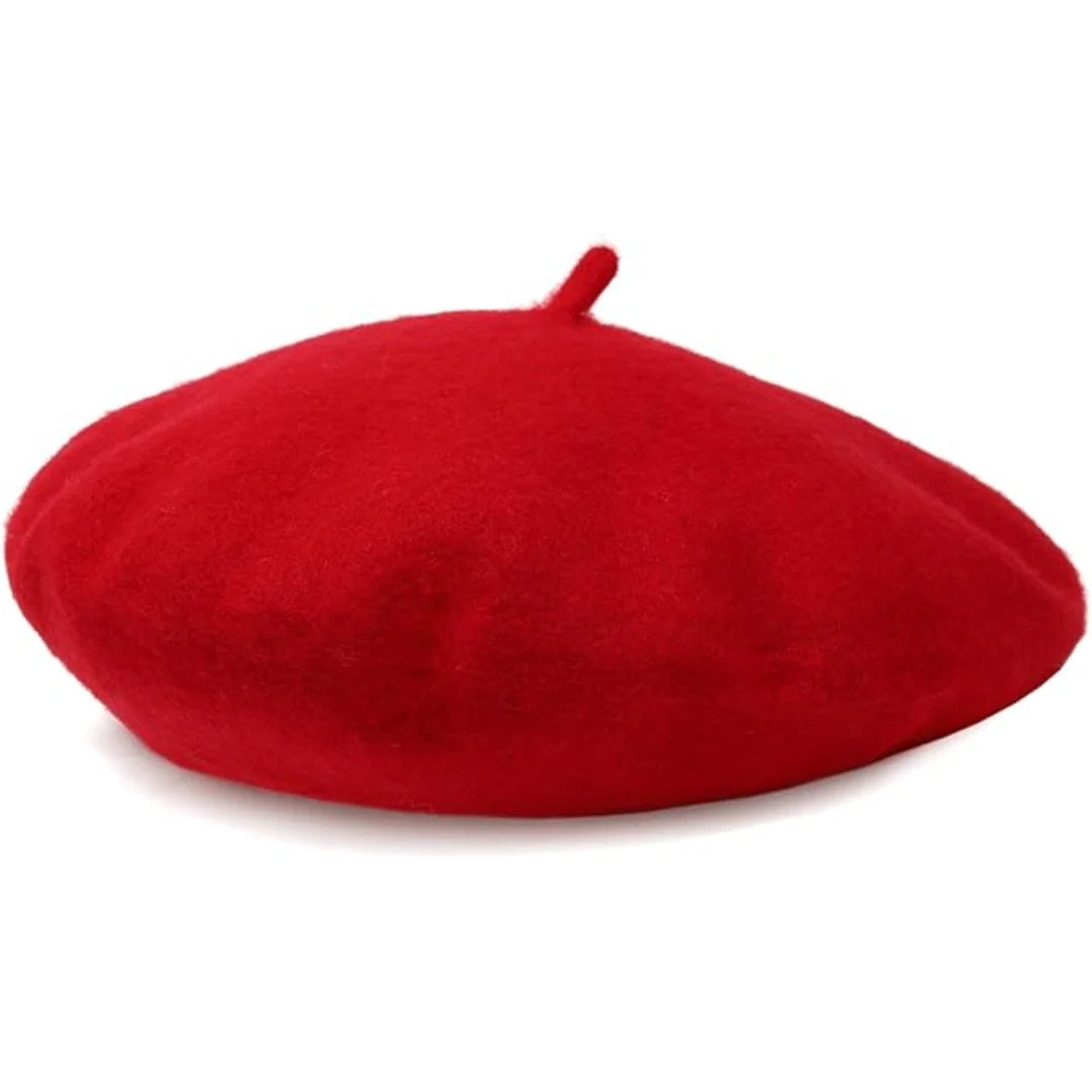 Wool Beret Soft Breathable Stretch Fit