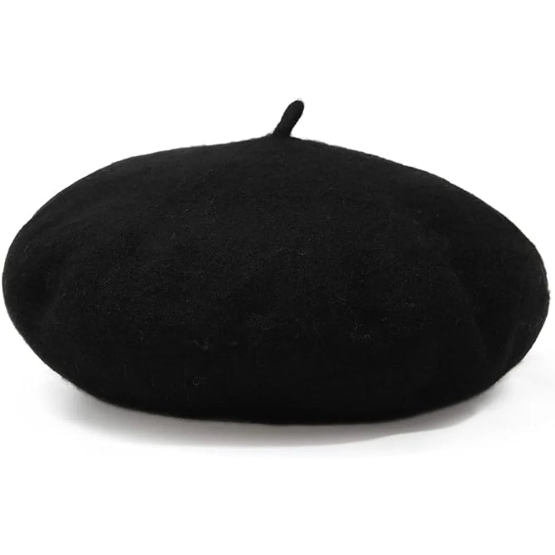 Wool Beret Soft Breathable Stretch Fit