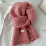 Wool Scarf 100% Wool Soft Knit Lightweight Warmth