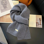 Wool Scarf 100% Wool Soft Knit Lightweight Warmth