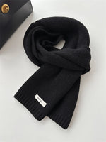 Wool Scarf 100% Wool Soft Knit Lightweight Warmth