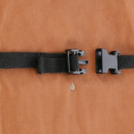 Work Apron Waxed Canvas Multiple Pockets Cross-Back Straps