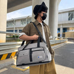 Work Duffel Bag Water-Resistant Laptop Compartment & Adjustable Straps