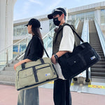 Work Duffel Bag Water-Resistant Laptop Compartment & Adjustable Straps