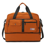Work Duffel Bag Water-Resistant Laptop Compartment & Adjustable Straps