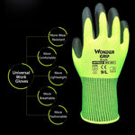 Work Gloves Slip-Resistant Ergonomic & Durable