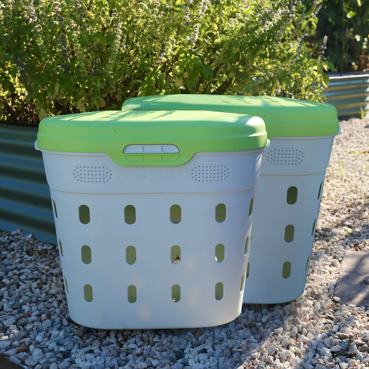 Worm Composter Bin In-Ground Ventilated Garden Bed