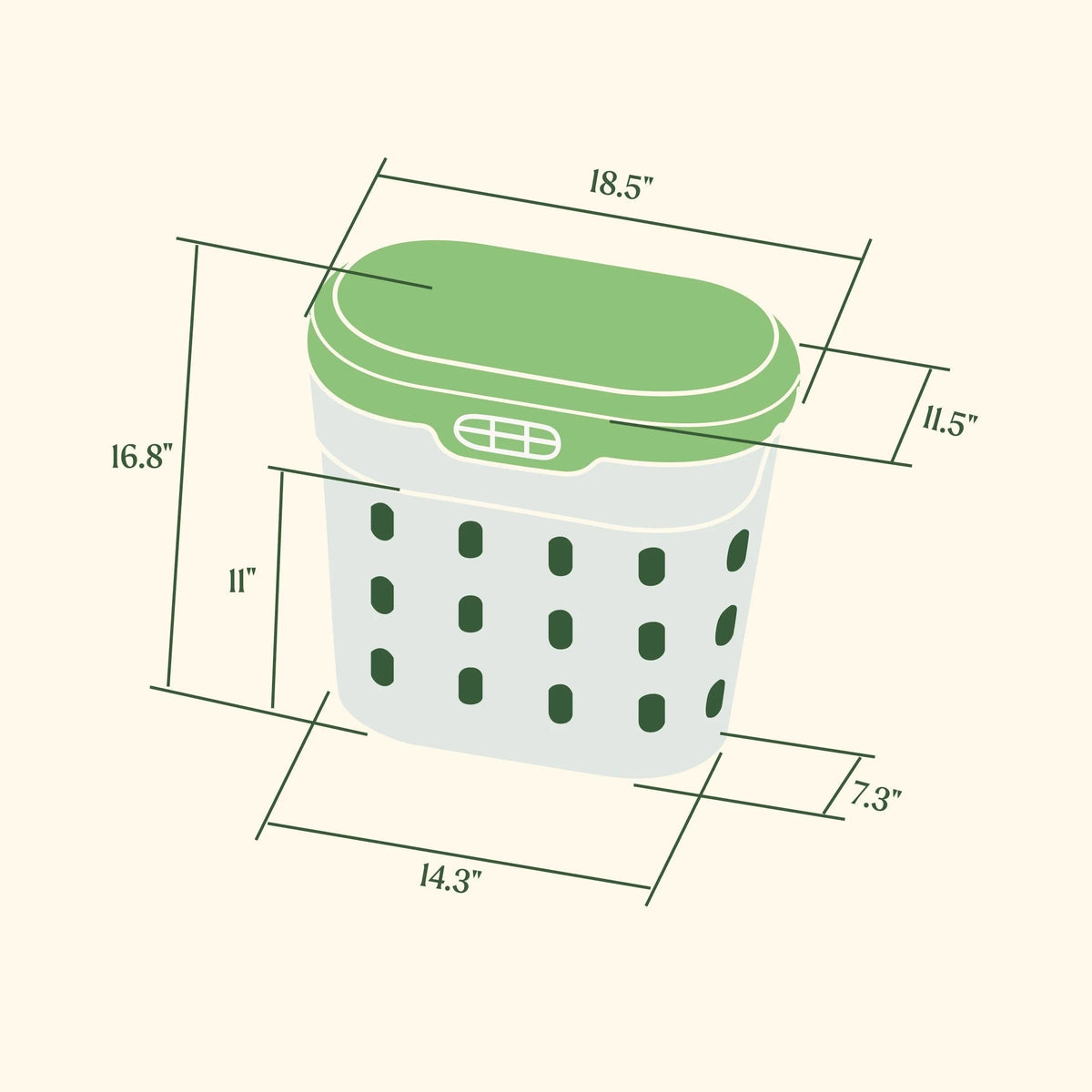 Worm Composter Bin In-Ground Ventilated Garden Bed