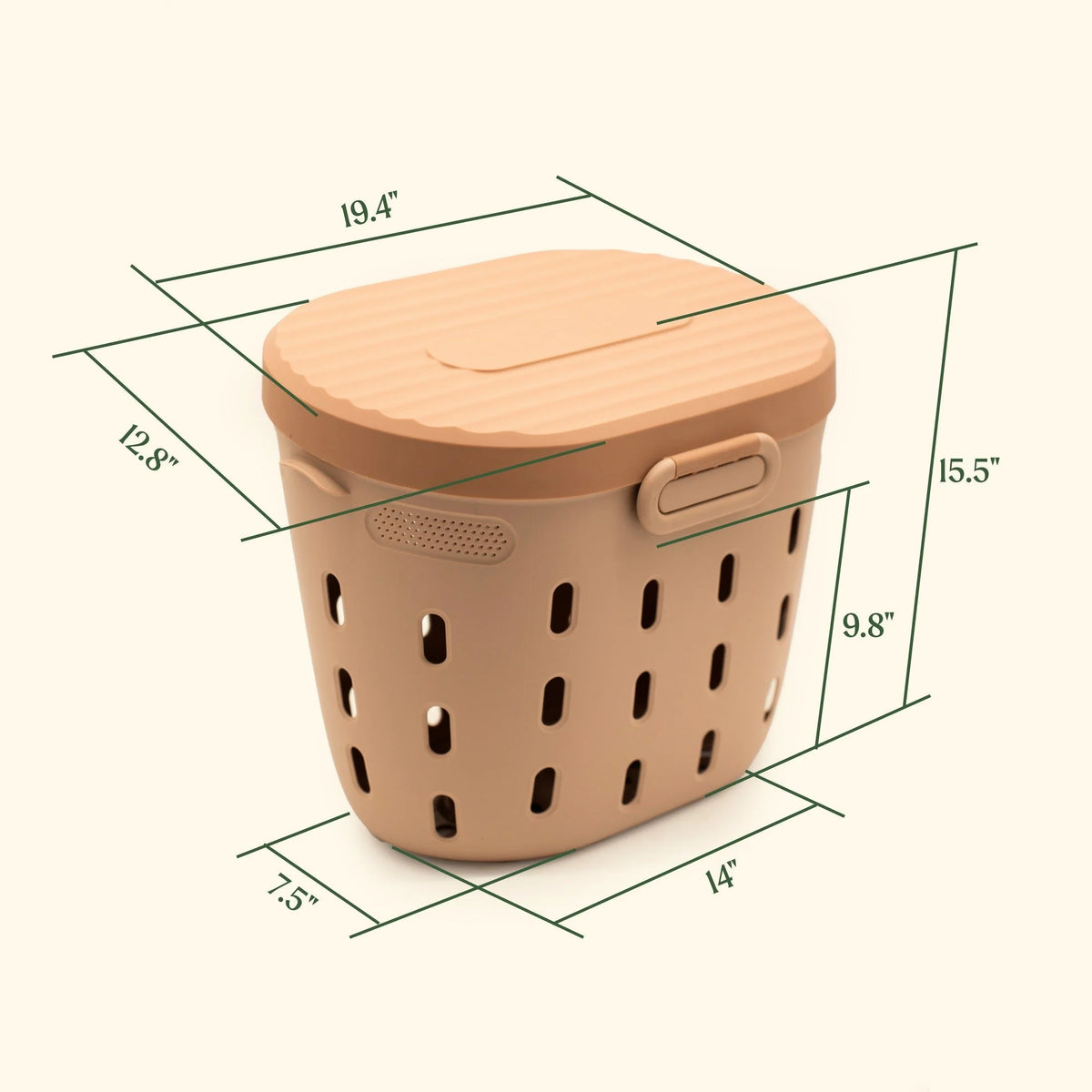 Worm Composter Bin In-Ground Ventilated Garden Bed