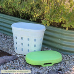 Worm Composter Bin In-Ground Ventilated Garden Bed