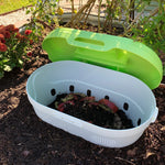 Worm Composter Bin In-Ground Ventilated Garden Bed