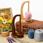 Yarn Organizer Wooden Tangle-Free