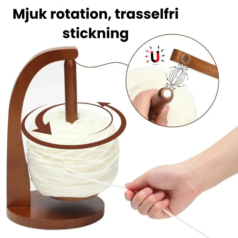 Yarn Organizer Wooden Tangle-Free