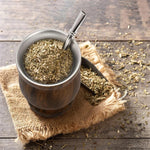 Yerba Mate Cup Insulated Stainless Steel 8oz Woodgrain Finish