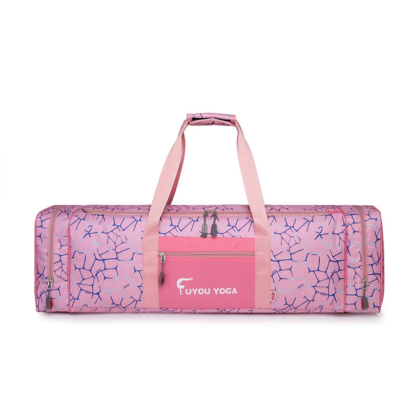 Yoga Mat Carrier Water-Resistant Multiple Zipped Pockets