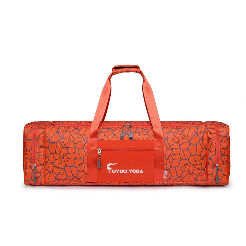 Yoga Mat Carrier Water-Resistant Multiple Zipped Pockets