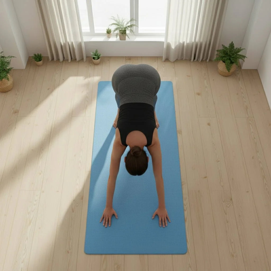 Yoga Mat Extra-Wide Non-Slip Cushioned EVA Foam