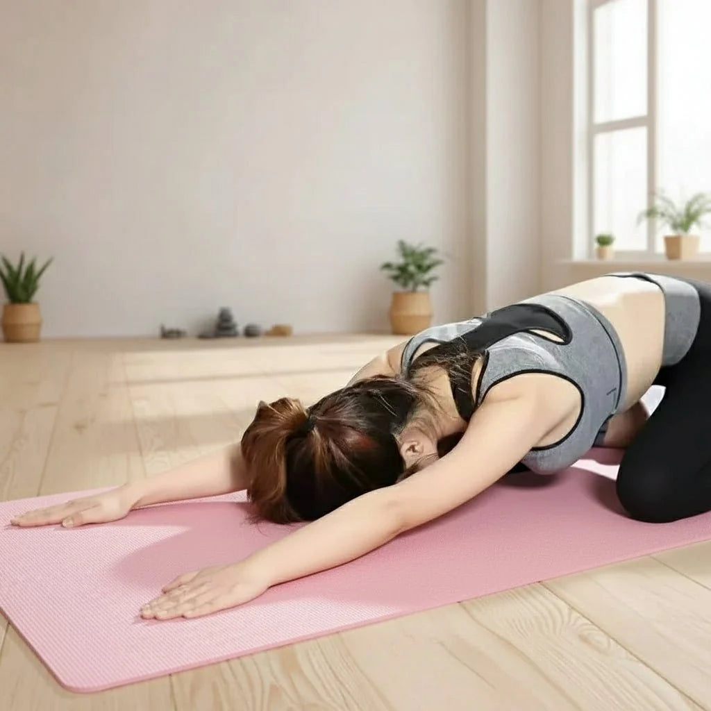 Yoga Mat Extra-Wide Non-Slip Cushioned EVA Foam