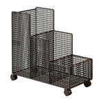 Yoga Mat & Fitness Equipment Organizer Steel Mesh Ventilated Multi-Compartment