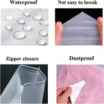 Zip Storage Bags Frosted Semi-Transparent Ventilated 20 Pack