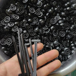 Zip Tie Buckles Reusable One-Touch Weather-Resistant Nylon