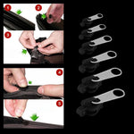 Zipper Pull Replacement Set Snap-On Tool-Free Set of 6