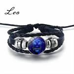 Zodiac Bracelet Adjustable Stretch Cord Personalized Sign Charm