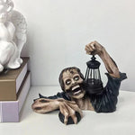 Zombie Wall Decoration 3D Relief LED Lantern