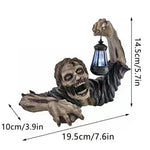 Zombie Wall Decoration 3D Relief LED Lantern